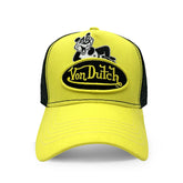 Von Dutch Breakfast Club Yellow & Black Trucker Hat