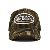 Von Dutch White Tree Camo Strapback Trucker Hat
