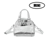 Von Dutch Mini Bowling Bag - Silver Foil Reflective