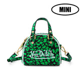 Von Dutch Mini Bowling Bag - Lime Green Cheetah