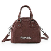 Von Dutch Embroidered Chopper Bowling Bag - Brown
