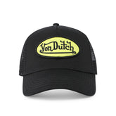 Von Dutch Black & Yellow Trucker Hat