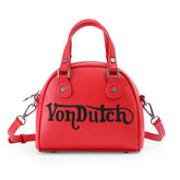 Von Dutch Chopper Cross Bowling Bag - Red & Black