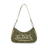 Von Dutch Green Camo Shoulder Bag