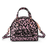 Von Dutch Cheetah Pink Bowling Bag