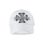 Von Dutch MotoCross Strapback Hat - White