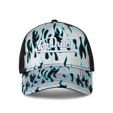 Von Dutch City of Angels Silver Blue Trucker Hat