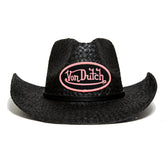 Von Dutch Black & Pink Classic Cowboy Hat