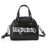 Von Dutch Chopper Cross Bowling Bag - Black & White