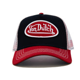 Von Dutch Navy with Red Trucker Hat