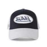 Von Dutch Navy with Silver Trucker Hat