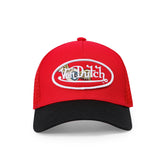 Von Dutch Kids Classic Trucker Hat - Red Oval Eye