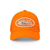 Von Dutch Kids Classic Trucker Hat - Orange Oval Eye
