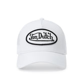 Von Dutch Kids Classic Trucker Hat - White & Black