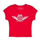 Von Dutch 99 Baby Tee - Red