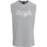 Von Dutch Originals Flying Eyeball Gray Sleeveless Tee