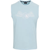 Von Dutch Originals Flying Eyeball Light Blue Sleeveless Tee