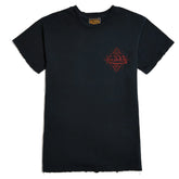 Von Dutch Vintage Black & Red Distressed Chopper Tee