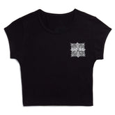 Von Dutch Black & White Chopper Baby Tee