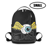 Von Dutch Small Sized Black Flying Eye Backpack