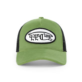 Von Dutch Kids Velvet Trucker Hat - Sage Green