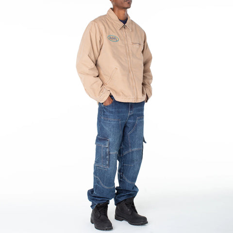 Von Dutch Men's East Lined Quilted Worker Jacket