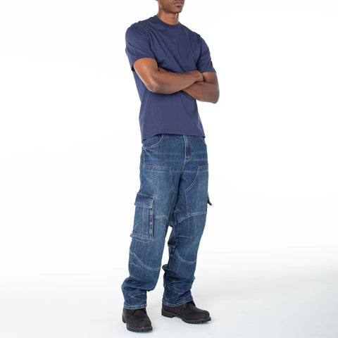 Von Dutch Men's Baggy Straight Cargo Hunter Pant