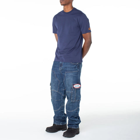 Von Dutch Men's Baggy Straight Cargo Hunter Pant