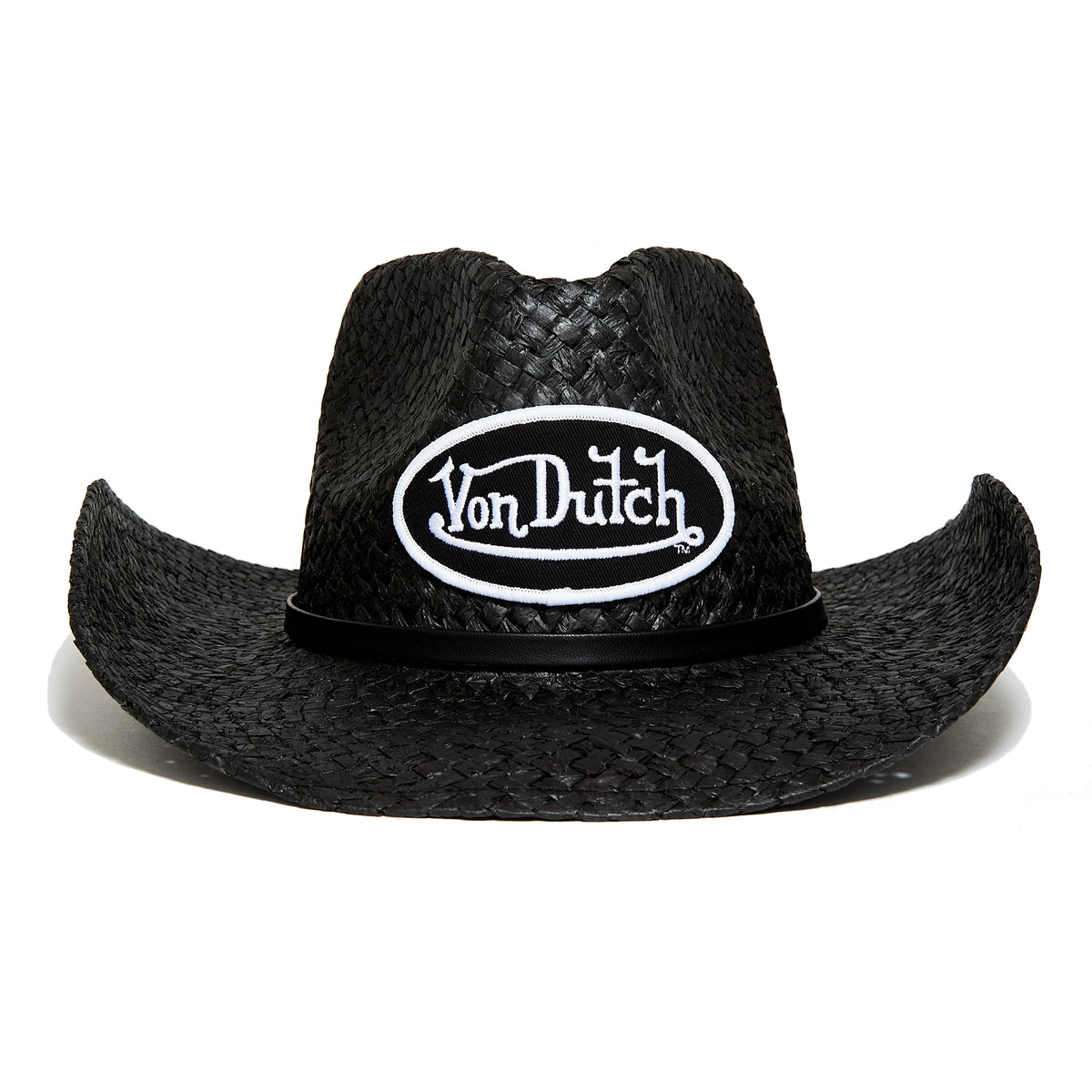 Von Dutch Black & White Classic Cowboy Hat