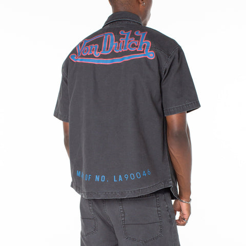 Von Dutch Men's Short Sleeve Hell Shirt
