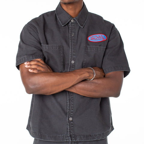 Von Dutch Men's Short Sleeve Hell Shirt