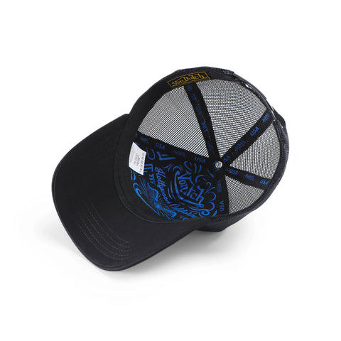 Von Dutch Stars & Stripes Trucker Hat - Black