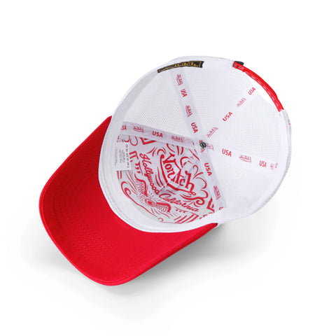 Von Dutch 4th Trucker Hat - Red