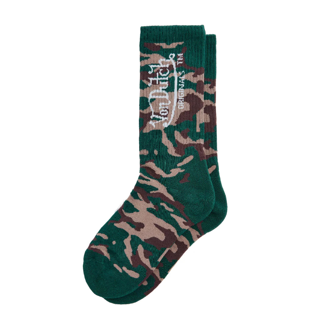 Von Dutch Camo Crew Socks