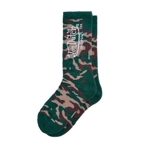 Von Dutch Camo Crew Socks