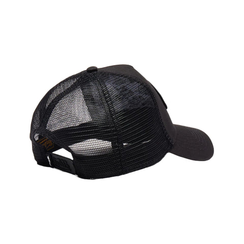 Von Dutch Triple Black Trucker Hat