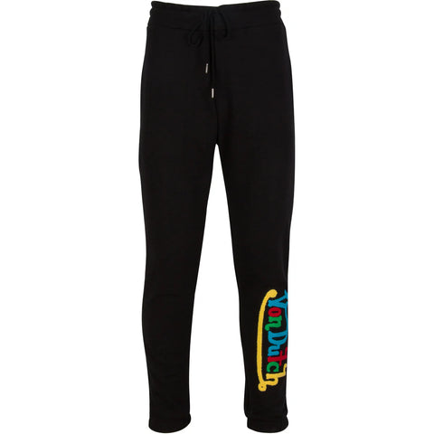 Von Dutch Black Multi Color Jogger
