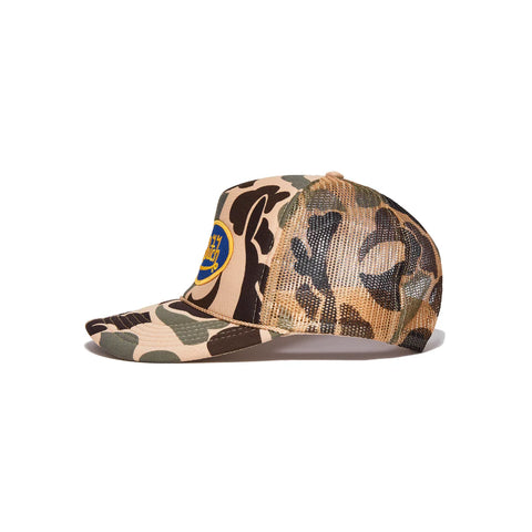Von Dutch Foam Camo Trucker Hat