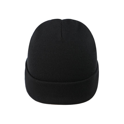 Von Dutch Red Leopard Patch Beanie