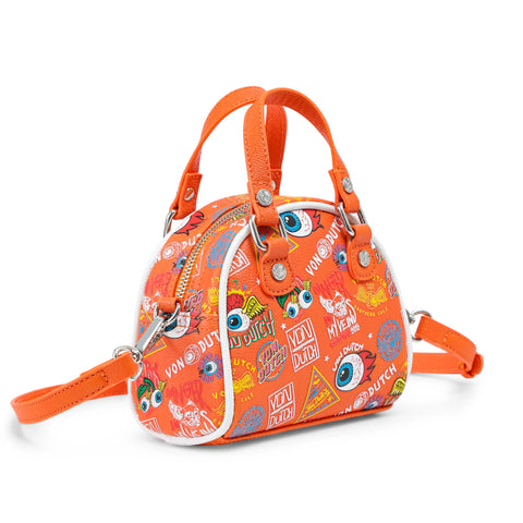 Von Dutch Mini Bowling Bag - Orange Jax