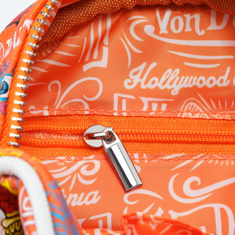 Von Dutch Mini Bowling Bag - Orange Jax