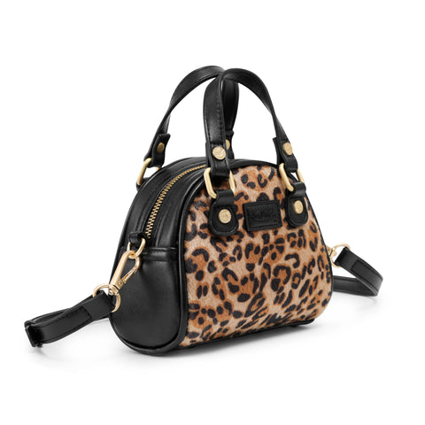 Von Dutch Mini Bowling Bag - Classic Leopard