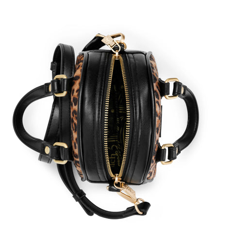 Von Dutch Mini Bowling Bag - Classic Leopard