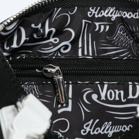 Von Dutch Core Hanna Bag - Black & White