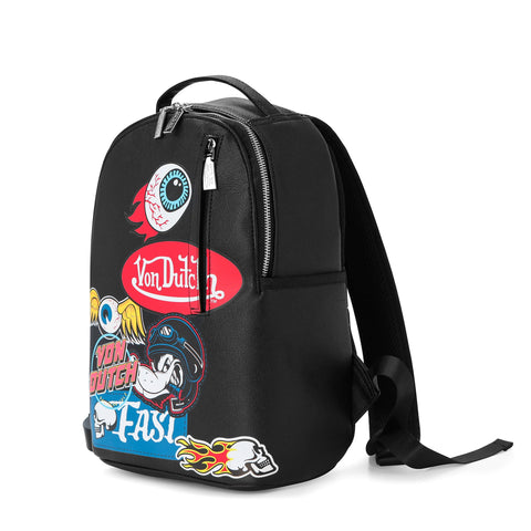 Von Dutch Large Multi-Flying Eye Backpack