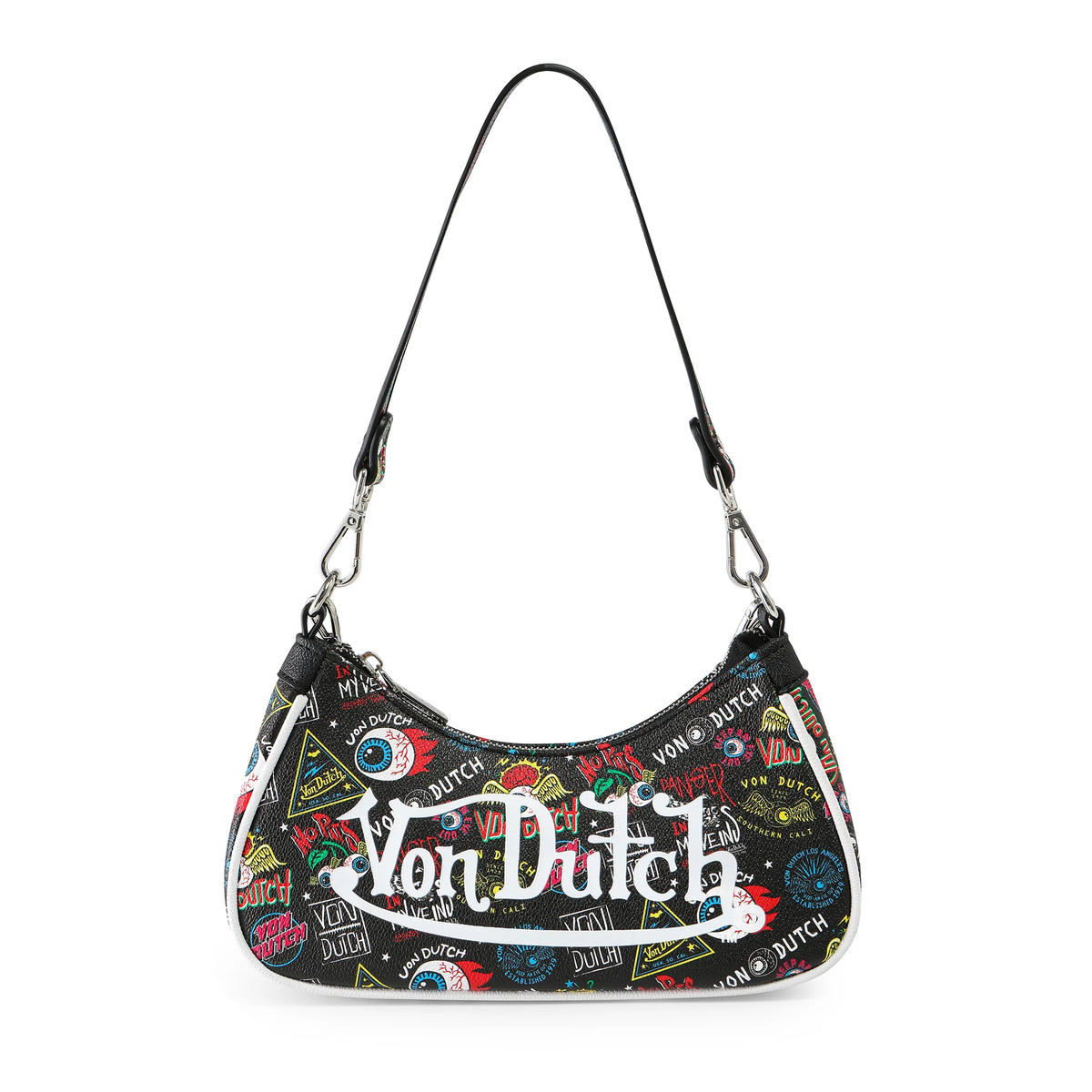 Von Dutch Black Jax Shoulder Bag