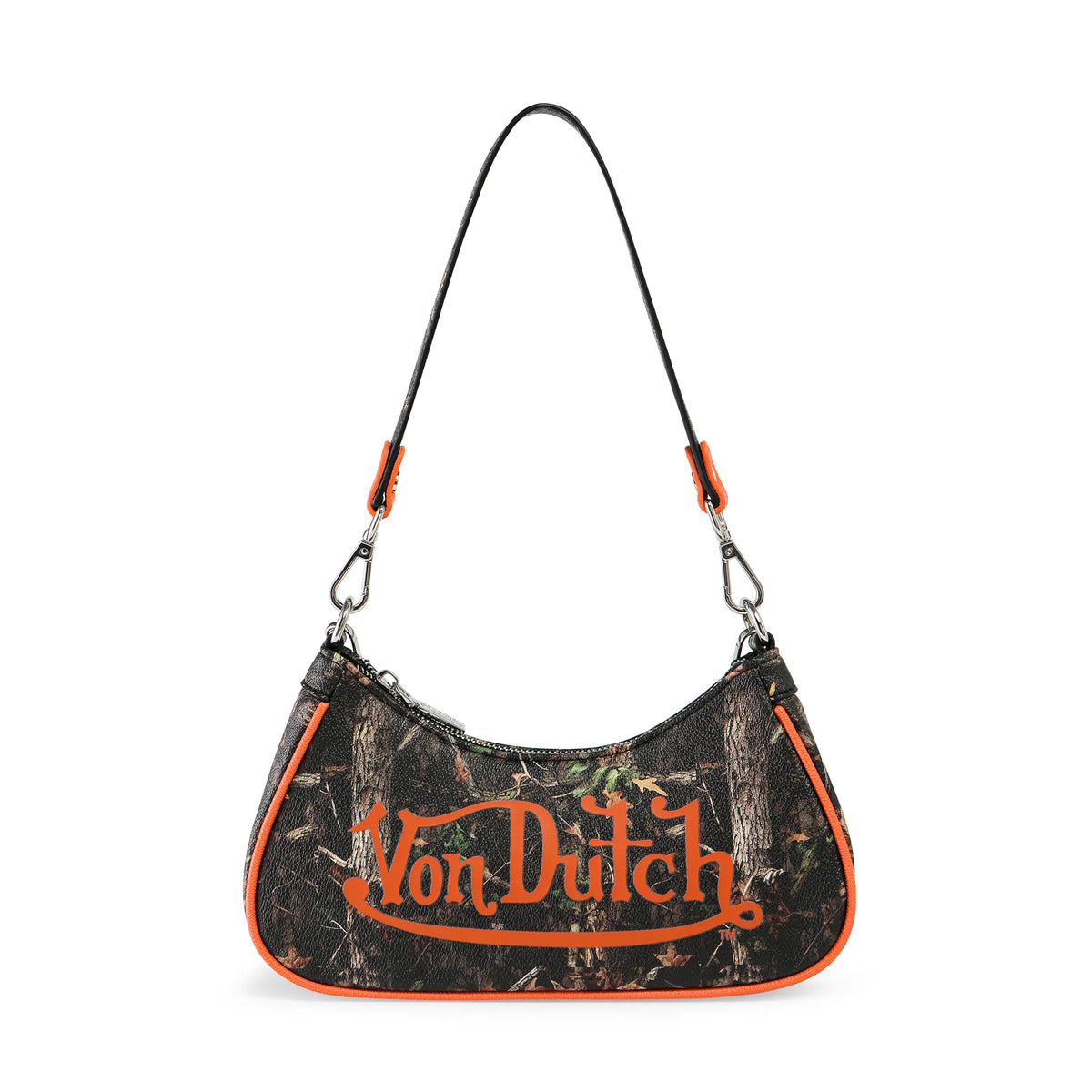 Von Dutch Tree Camo Shoulder Bag