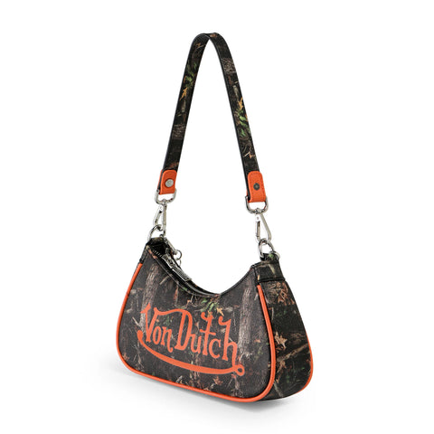 Von Dutch Tree Camo Shoulder Bag