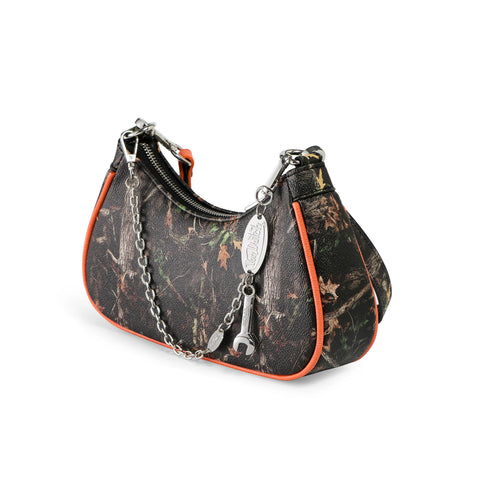 Von Dutch Tree Camo Shoulder Bag
