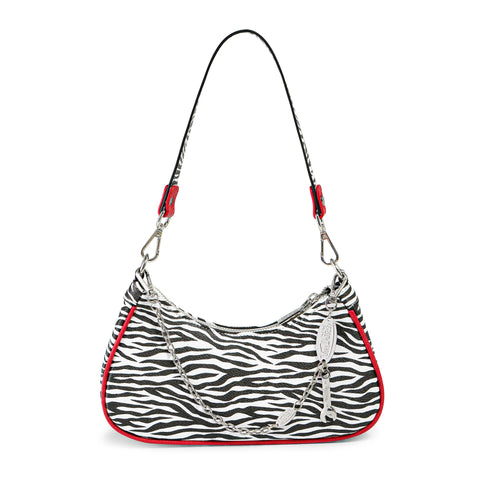 Von Dutch Zebra Print Shoulder Bag